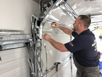 Noisy Garage Door Fix in Matthews, NC