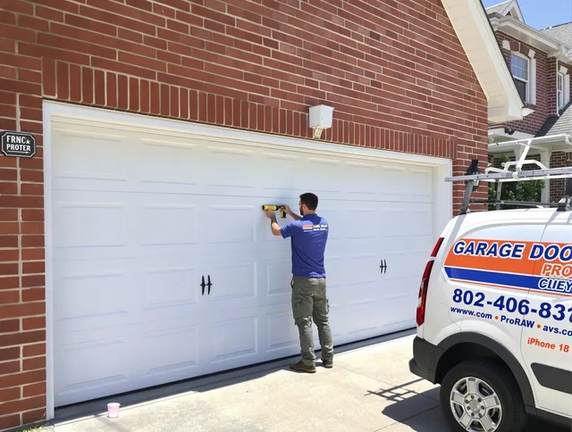 Local garage door repair service by Weddington Garage Door Repair in Weddington