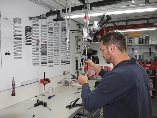 Weddington Garage Door Repair safety certified technician performing precision spring replacement in Weddington